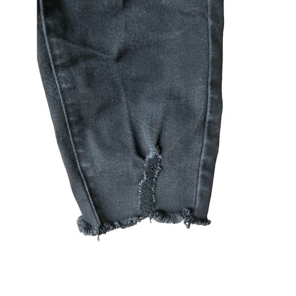 KanCan Women's Distressed Black Skinny Jeans Size 5/26 - Picture 9 of 10